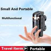 Limited Time: 40% OFF 🔥Mini Selfie Stick Foldable 3 in 1 Extendable Grip Phone Shooting Tripod Stand with BT Remote Control