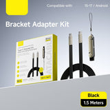 Black Bracket Adapter+Data Cable